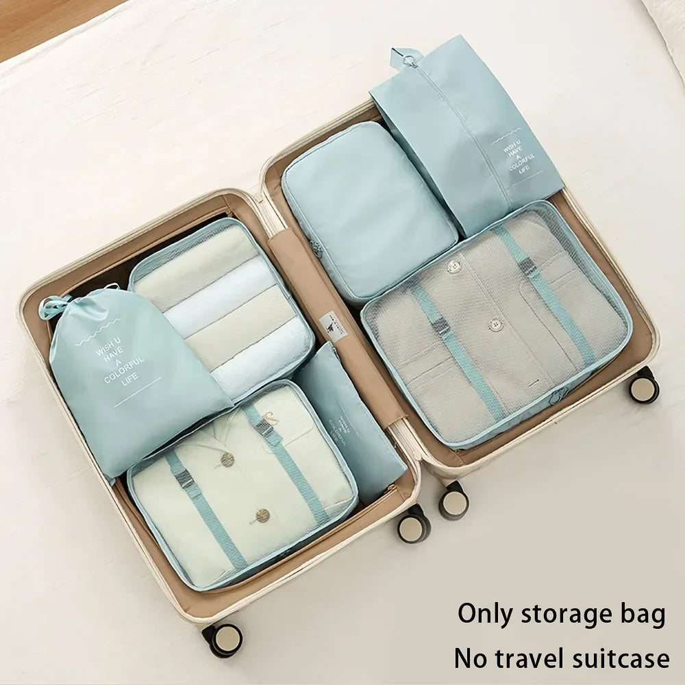 7-Piece Travel Organizer