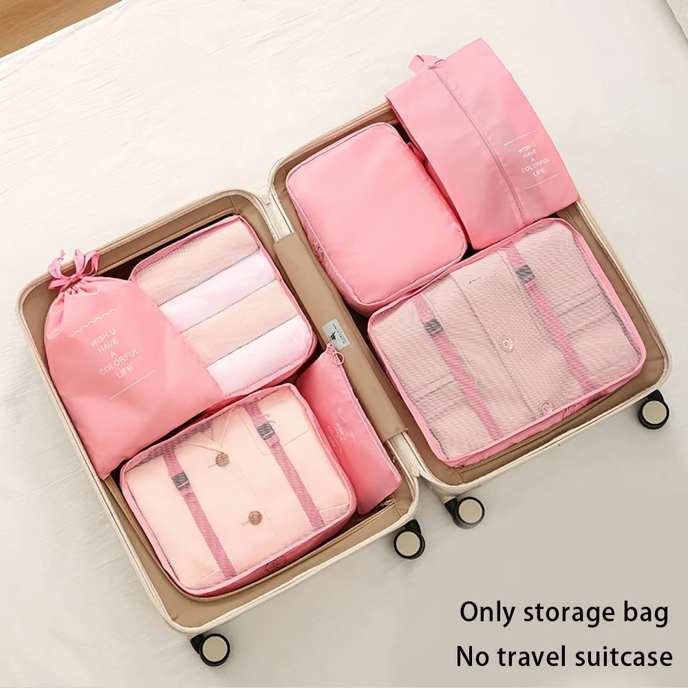 7-Piece Travel Organizer