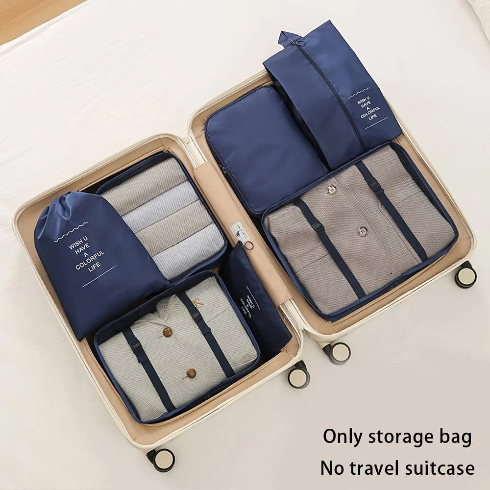 7-Piece Travel Organizer