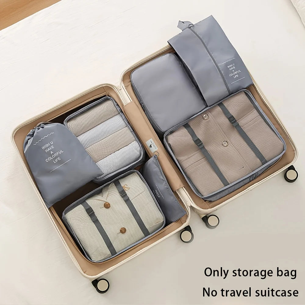 7-Piece Travel Organizer