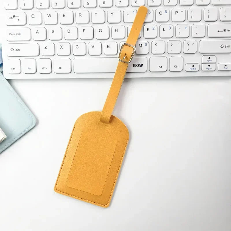 Élan Leather Luggage Tag